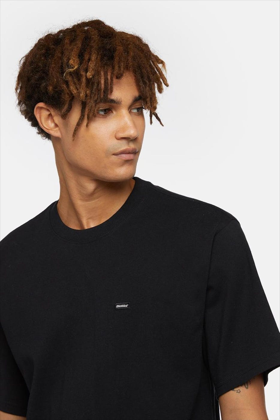 Dickies - Zwarte Clancy Heavyweight T-shirt