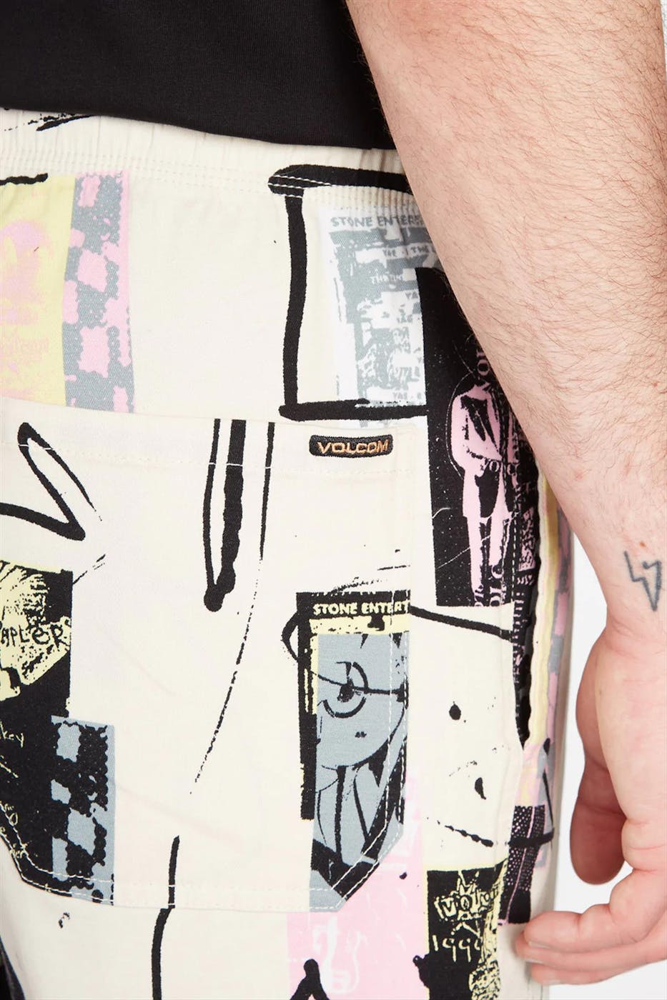 Volcom - Ecru Psychstone broek