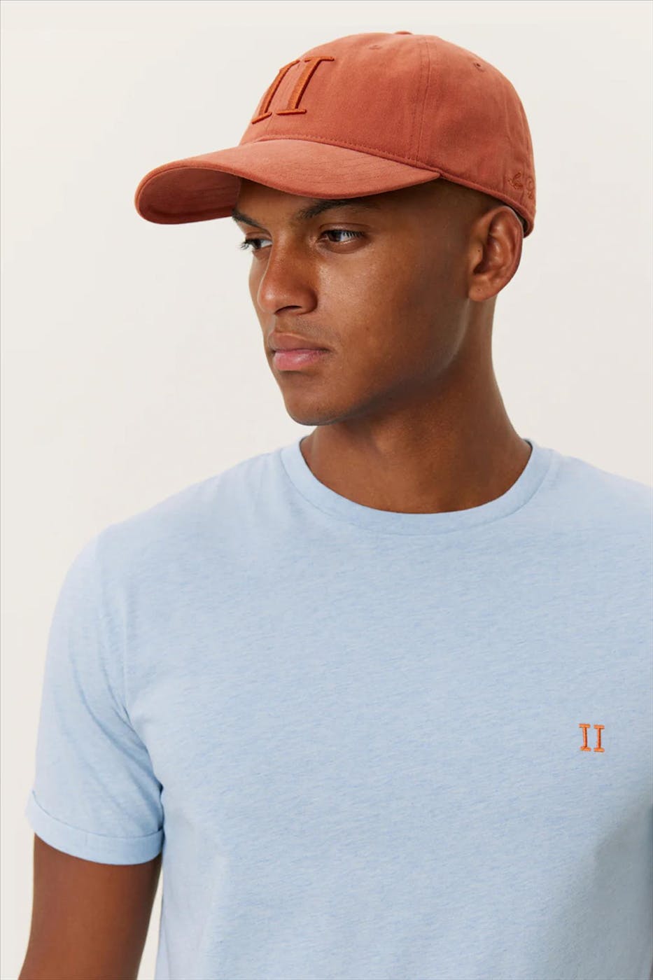 LES DEUX - Lichtblauwe Nørregaard T-shirt