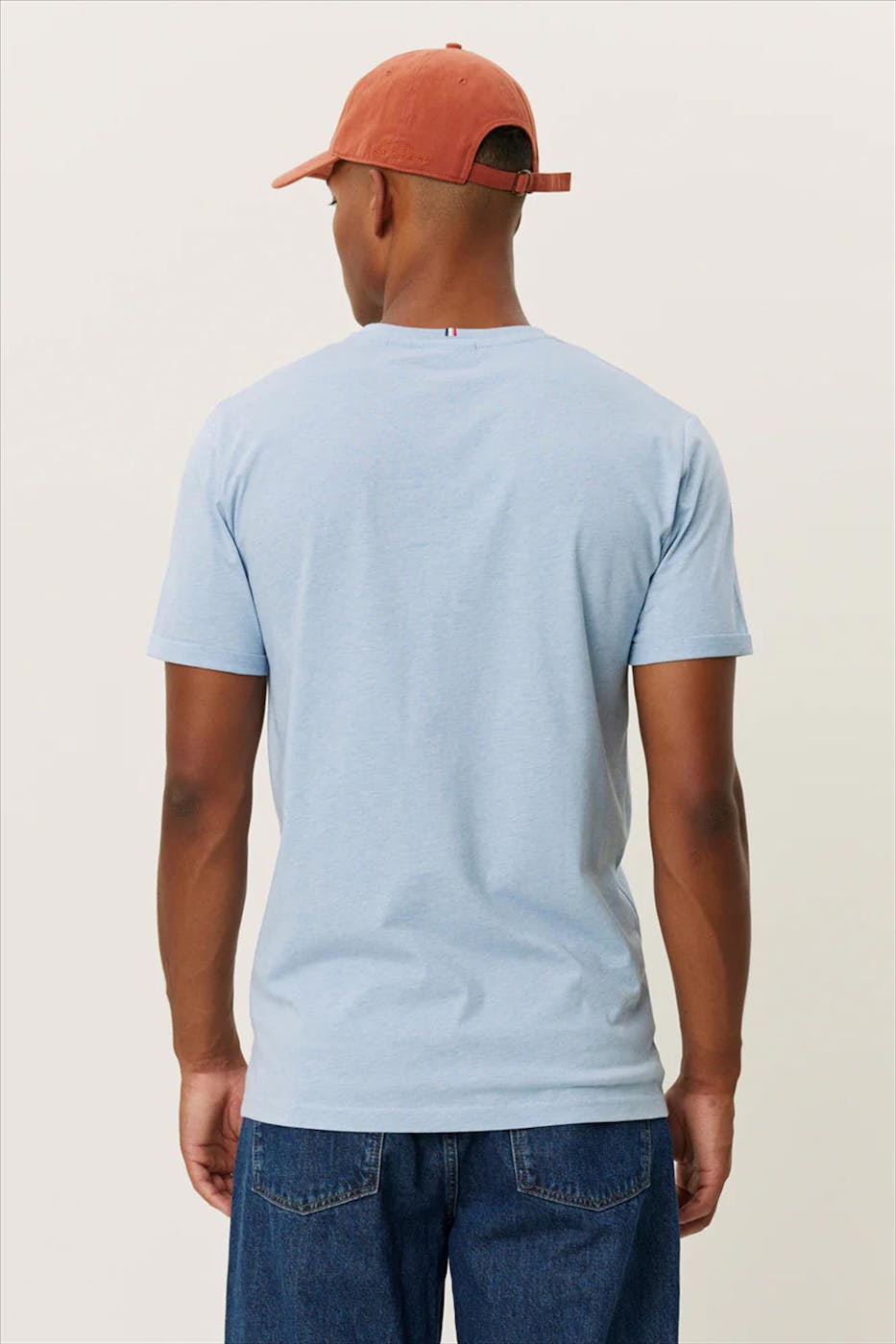 LES DEUX - Lichtblauwe Nørregaard T-shirt