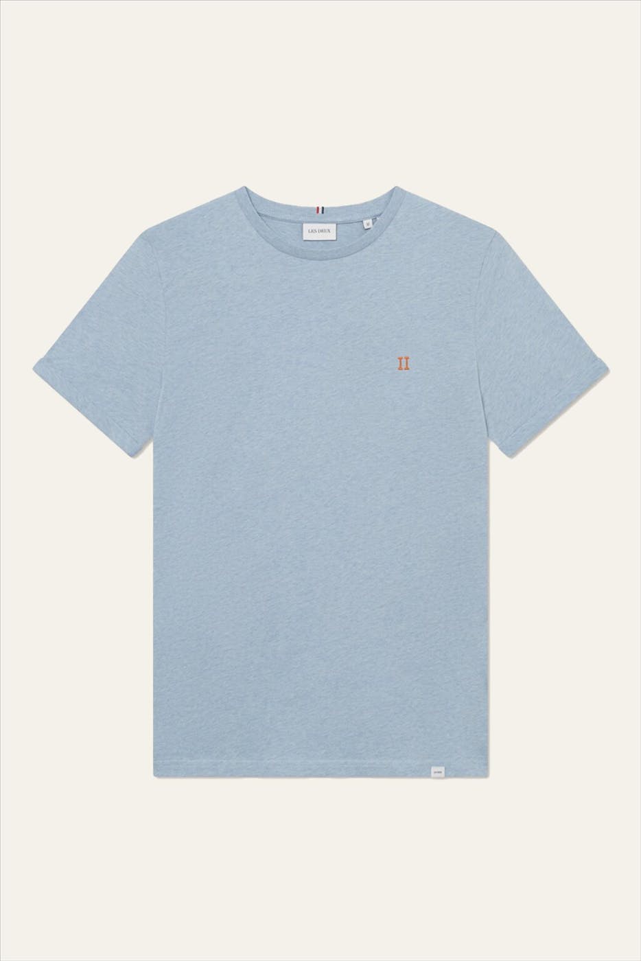 LES DEUX - Lichtblauwe Nørregaard T-shirt