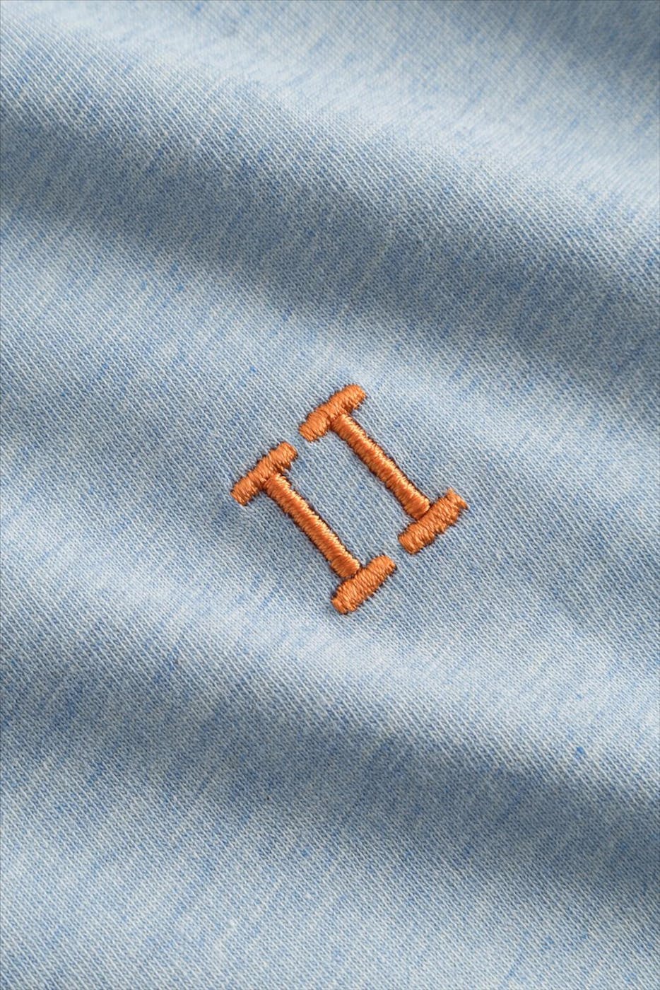 LES DEUX - Lichtblauwe Nørregaard T-shirt