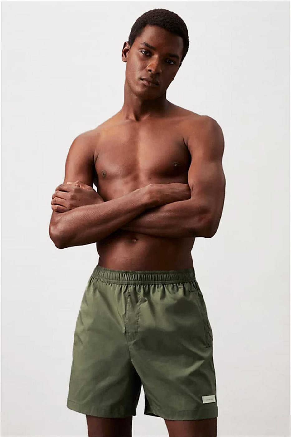 Calvin Klein Underwear - Kaki Trekkoord zwemshort