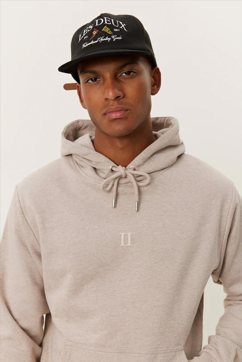 LES DEUX - Beige Mini Encore hoodie