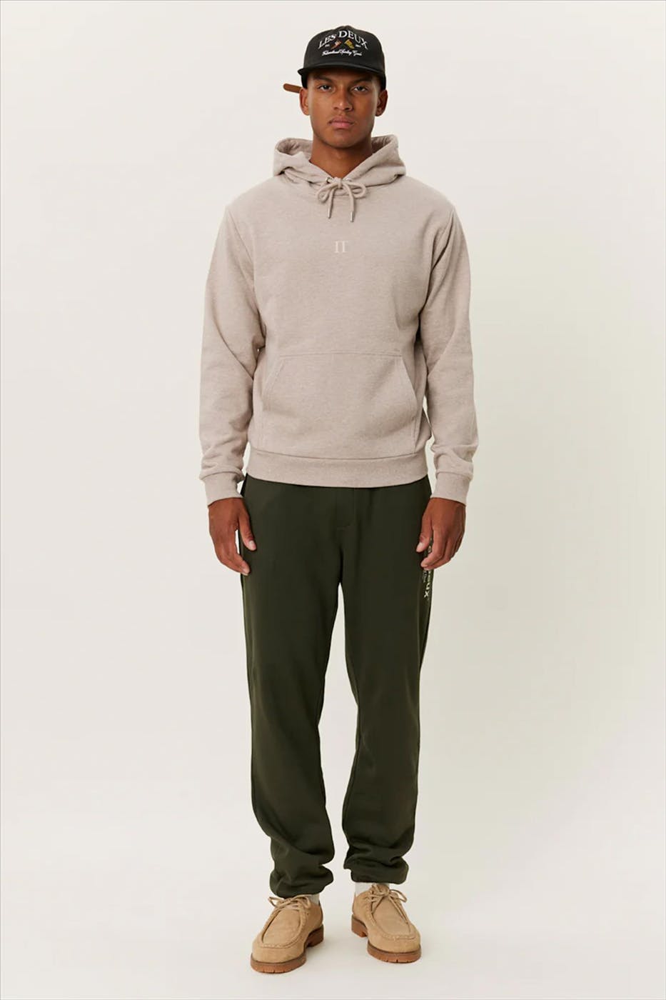 LES DEUX - Beige Mini Encore hoodie