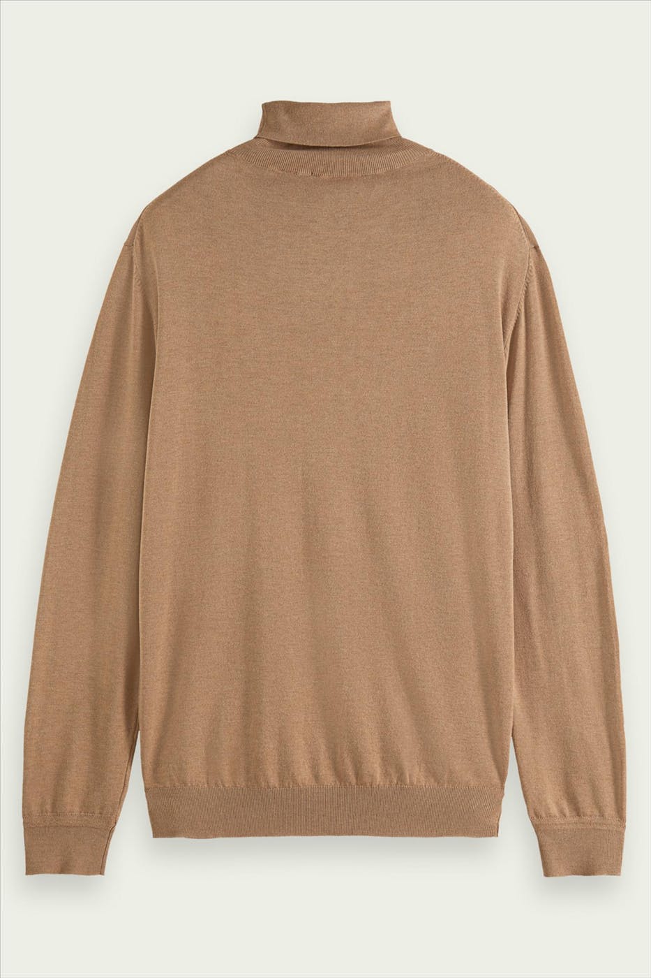 Scotch & Soda - Beige Klassieke coltrui
