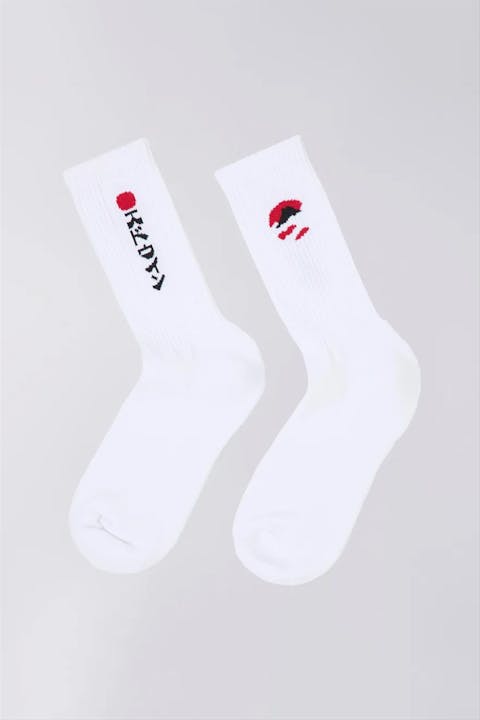Edwin - Witte Kamifuji sokken