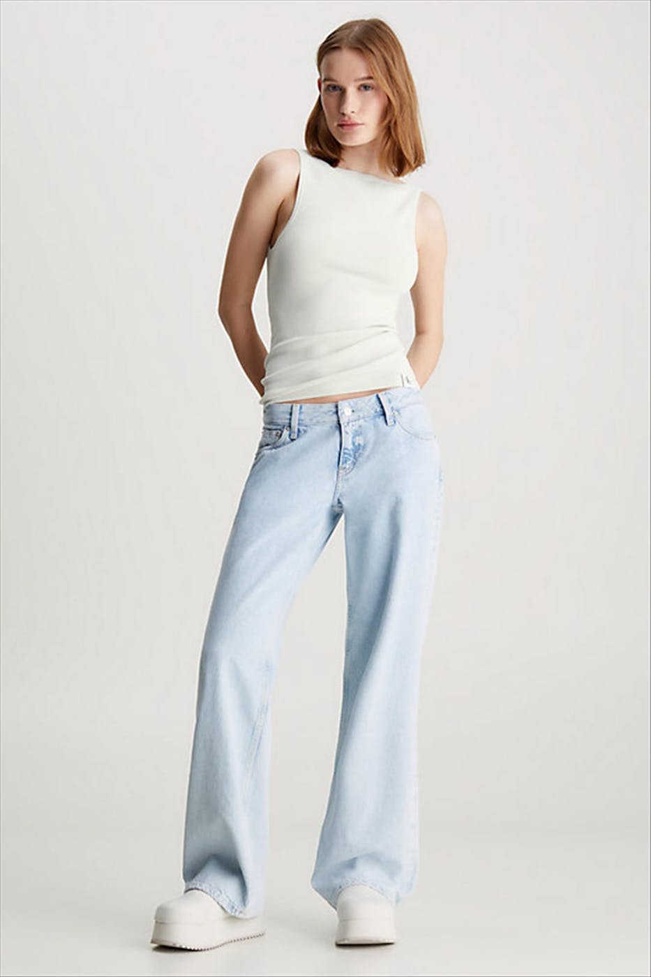 Calvin Klein Jeans - Beige Archive top