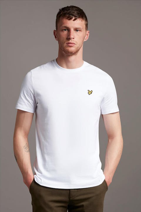 Lyle & Scott - Witte Plain T-shirt