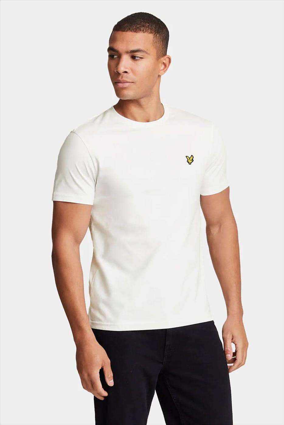 Lyle & Scott - Witte Plain T-shirt