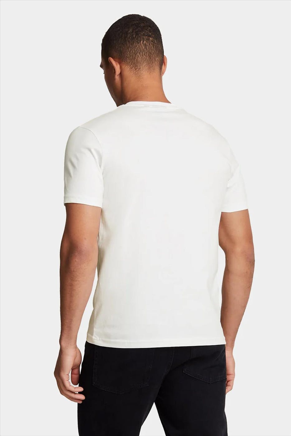 Lyle & Scott - Witte Plain T-shirt
