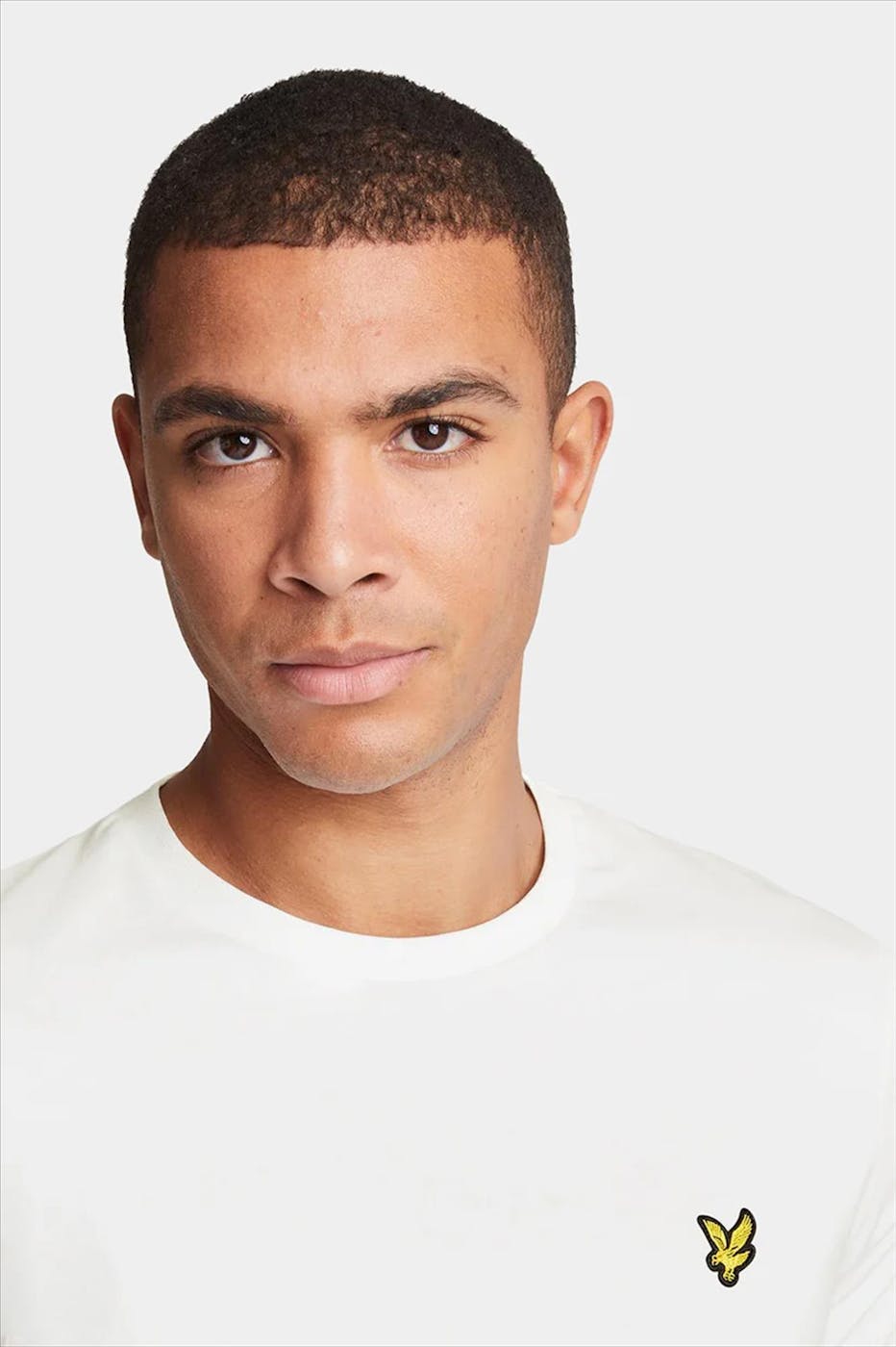 Lyle & Scott - Witte Plain T-shirt