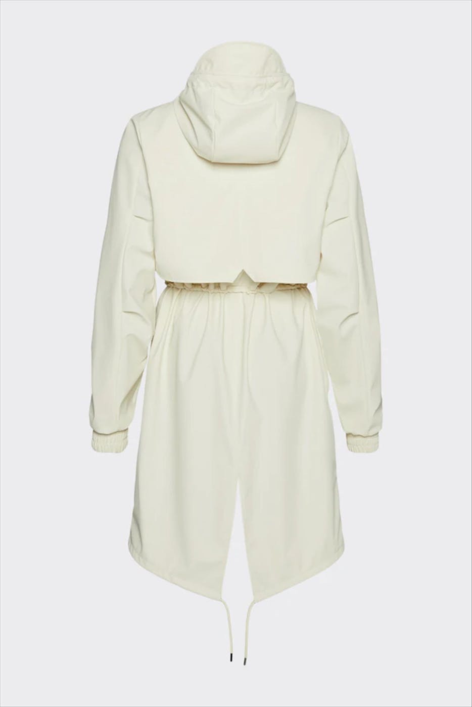RAINS - Ecru String Parka regenjas