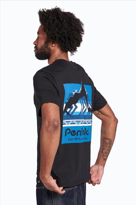 Penfield - Zwarte Moutain Graphic T-shirt