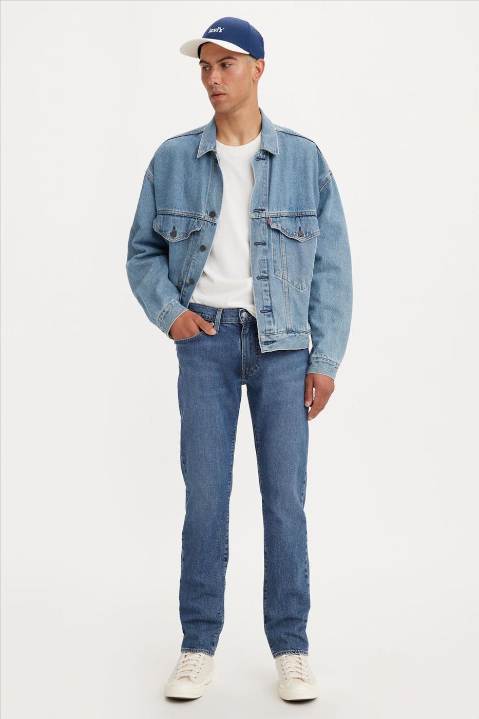 Levi's - Leisteen Blauwe 511 Slim jeans