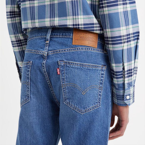 Levi's - Leisteen Blauwe 511 Slim jeans