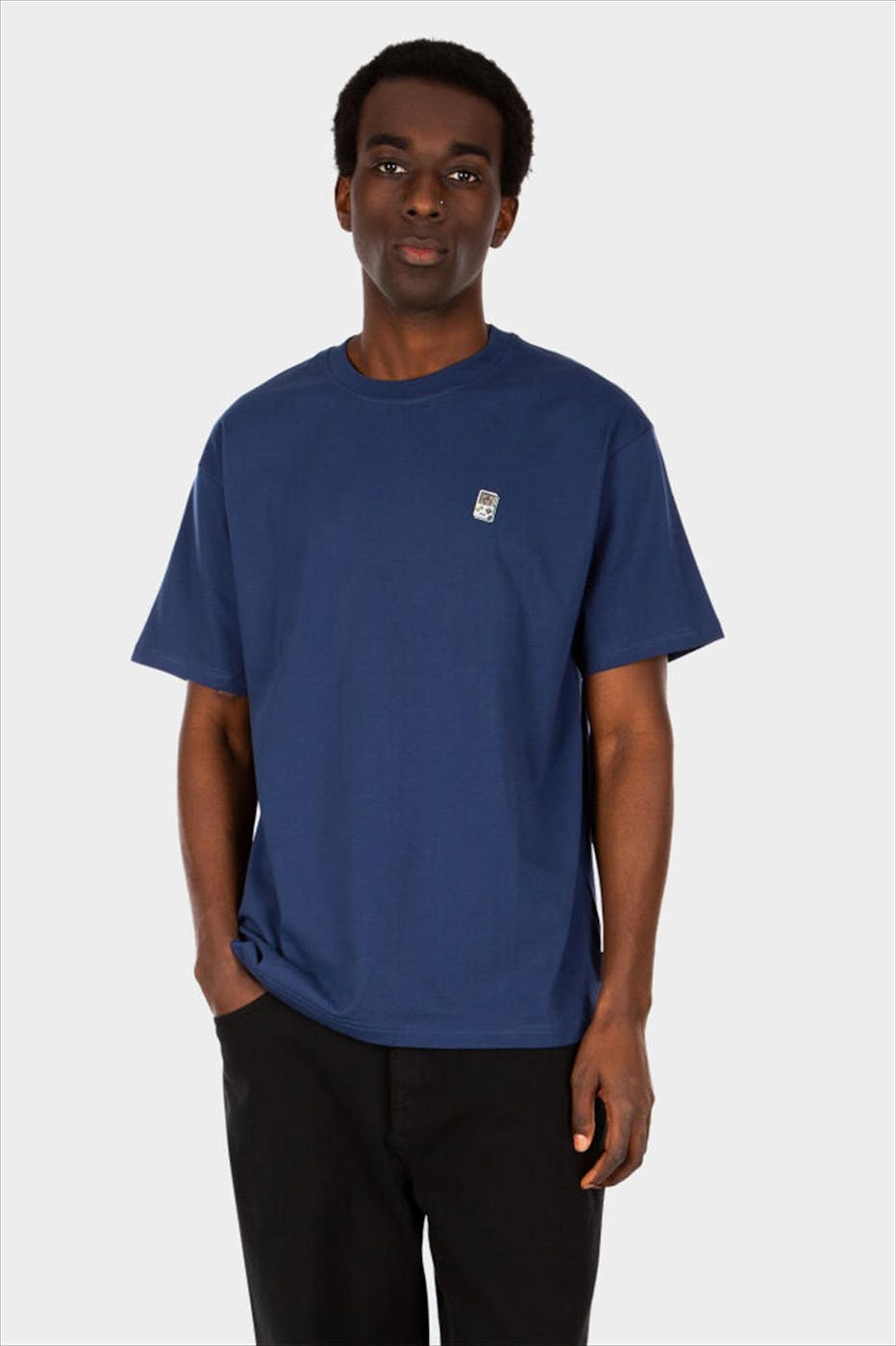 Iriedaily - Donkerblauwe Play Different T-shirt