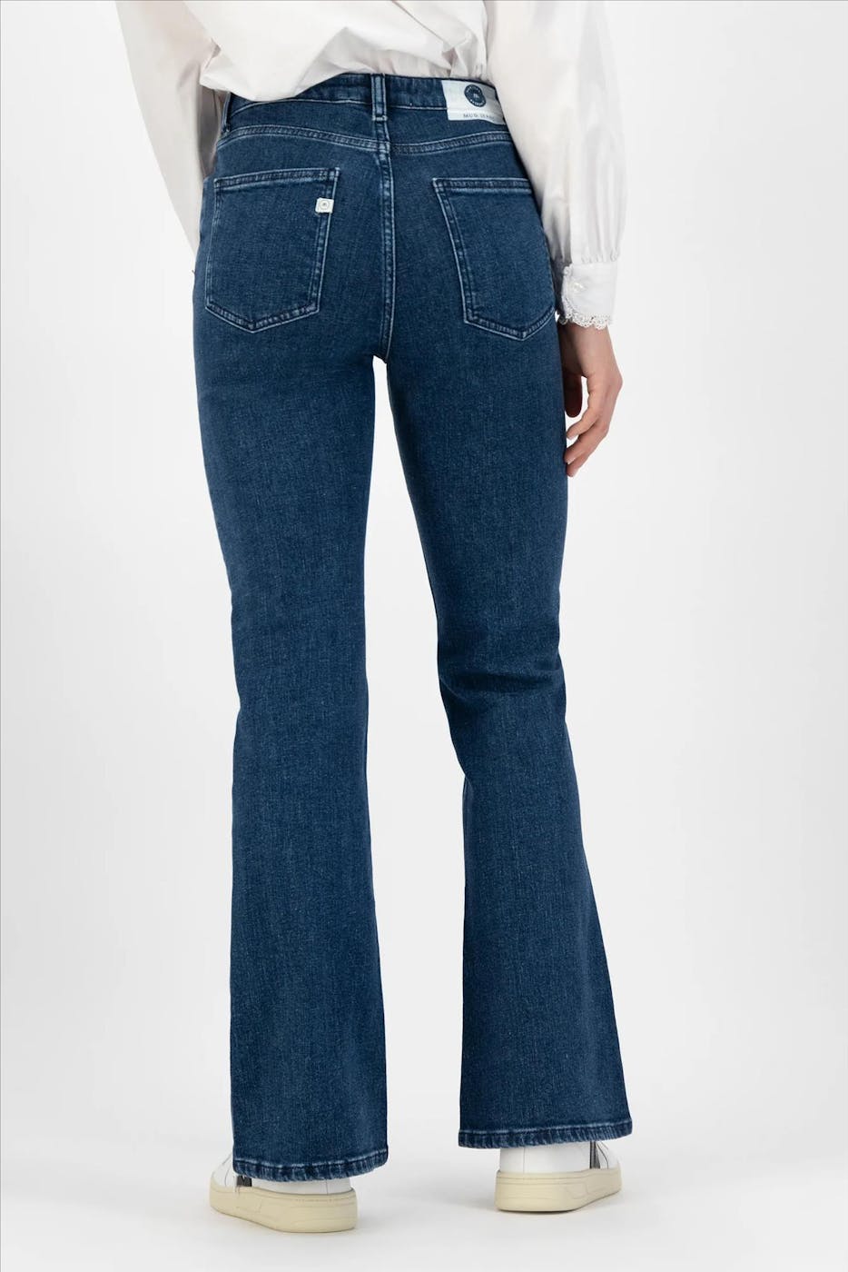 MUD jeans - Donkerblauwe Isy Flared jeans