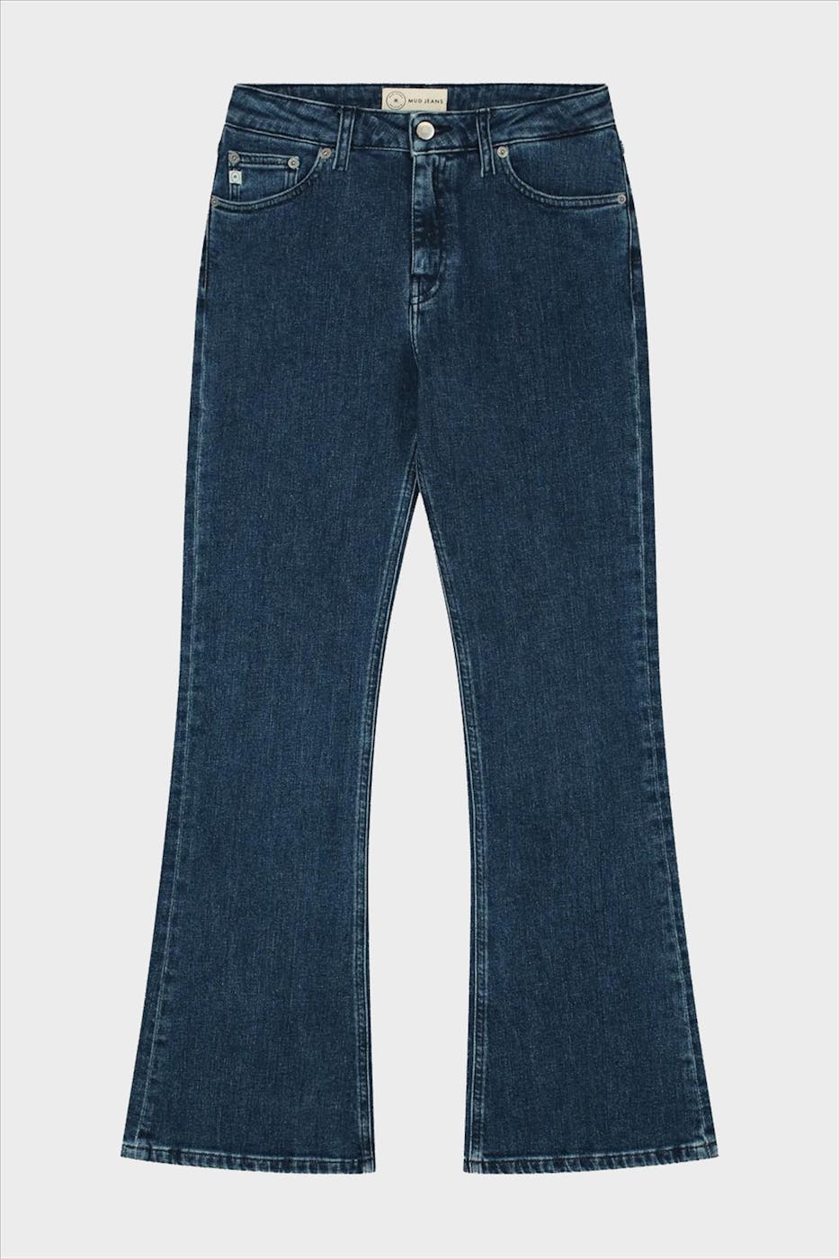 MUD jeans - Donkerblauwe Isy Flared jeans