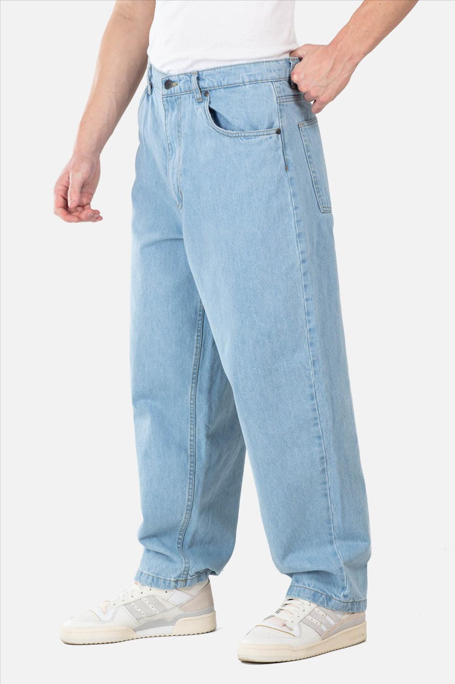 Reell - Lichtblauwe Baggy jeans
