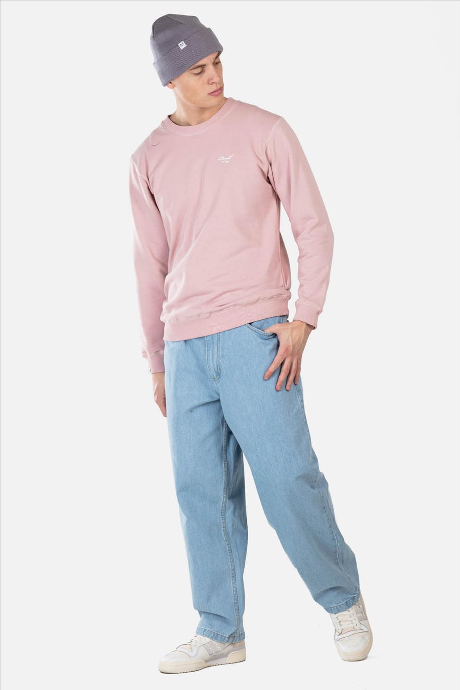 Reell - Lichtblauwe Baggy jeans