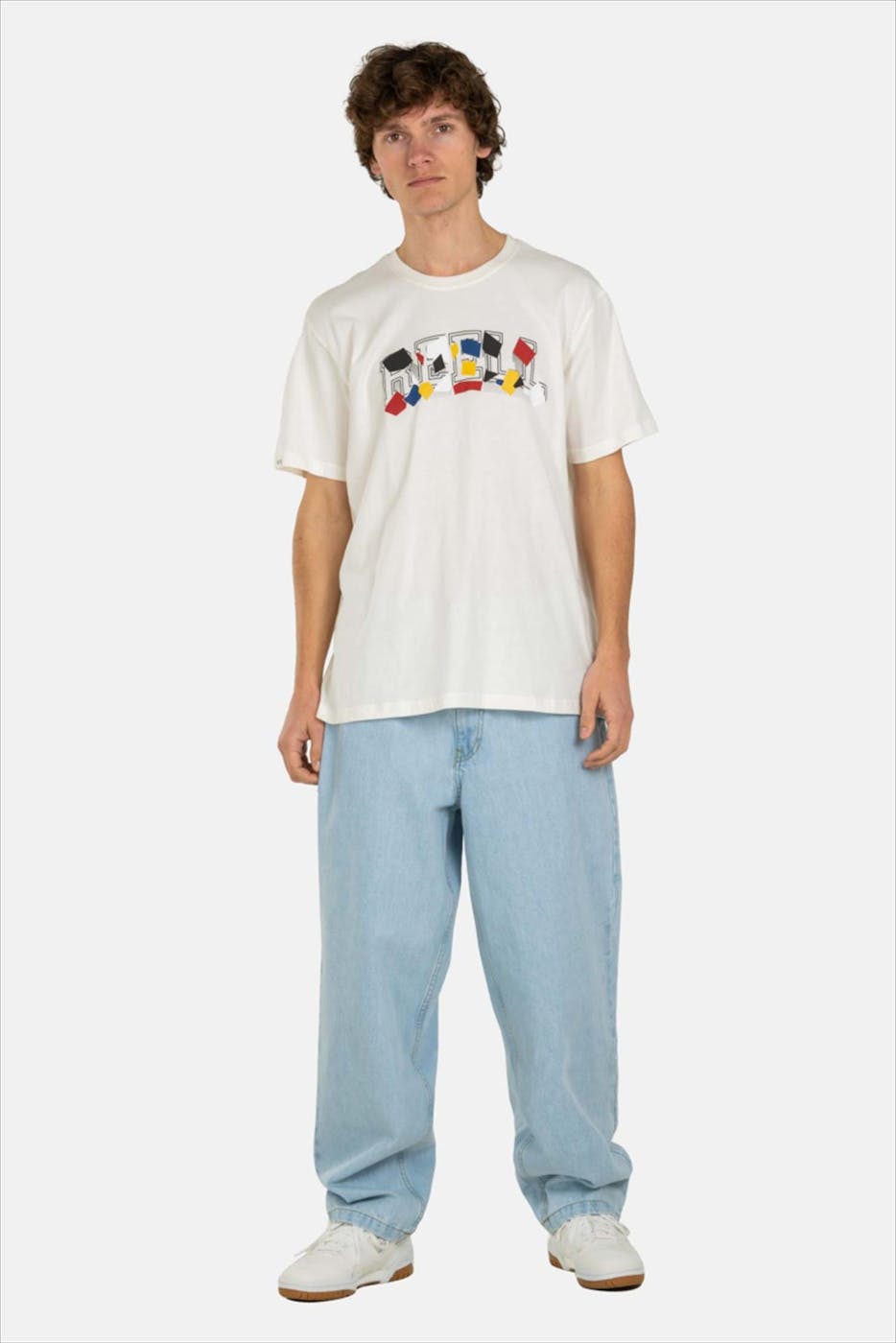 Reell - Lichtblauwe Baggy jeans