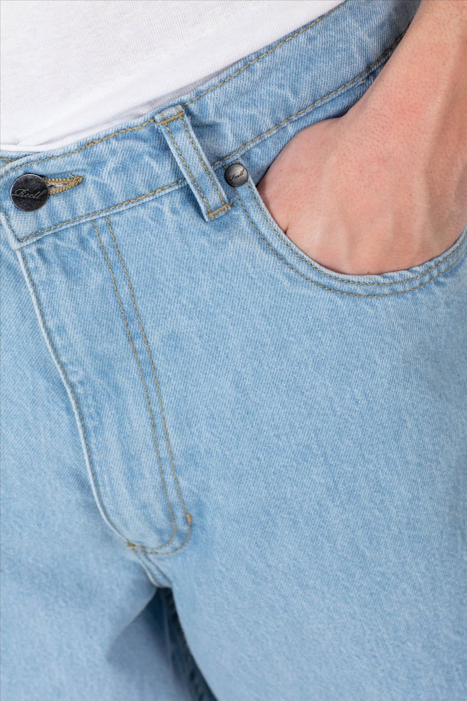 Reell - Lichtblauwe Baggy jeans