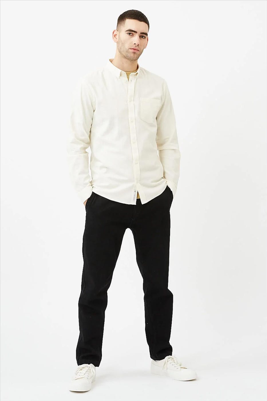 Minimum - Ecru Jay hemd