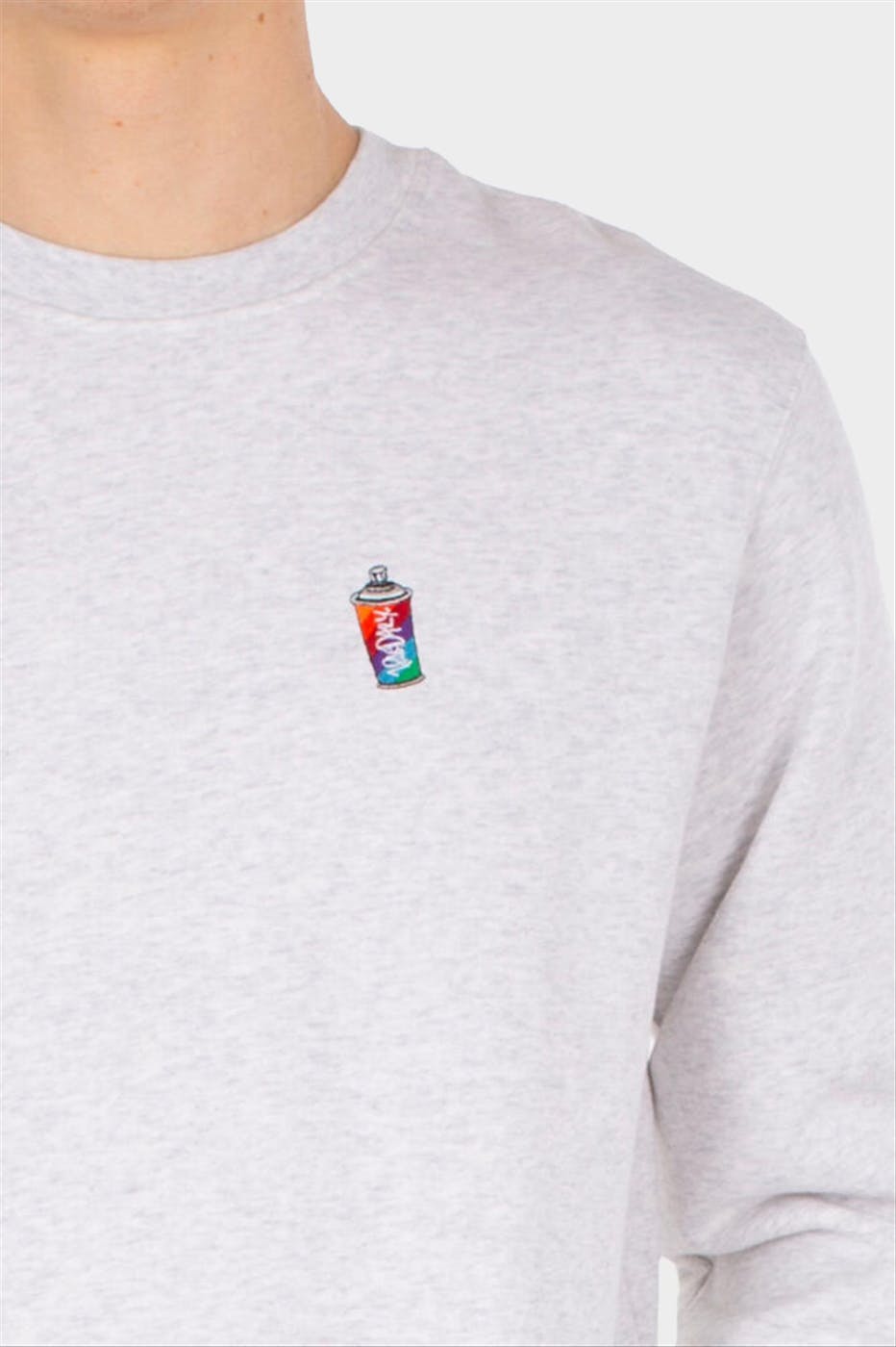 Iriedaily - Lichtgrijze Minican sweater
