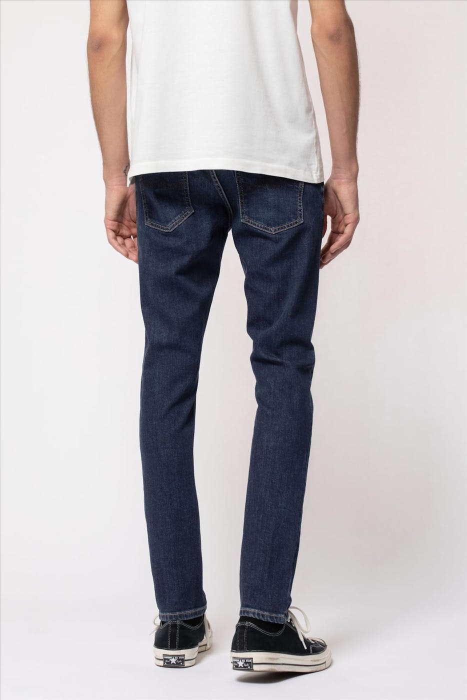 Nudie Jeans Co. - Donkerblauwe Tight Terry Jeans