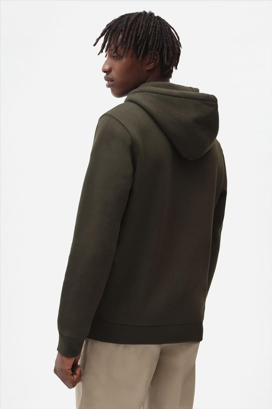 Dickies - Olijfgroene Oakport hoodie