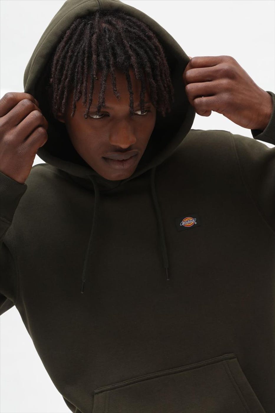 Dickies - Olijfgroene Oakport hoodie