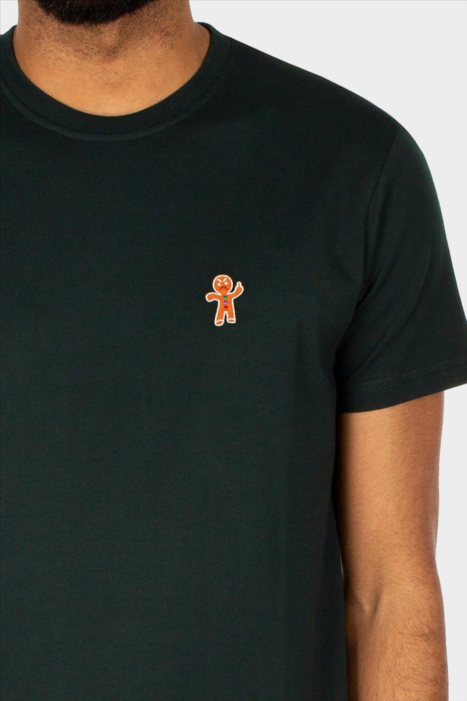 Iriedaily - Donkergroene Cookieman T-shirt