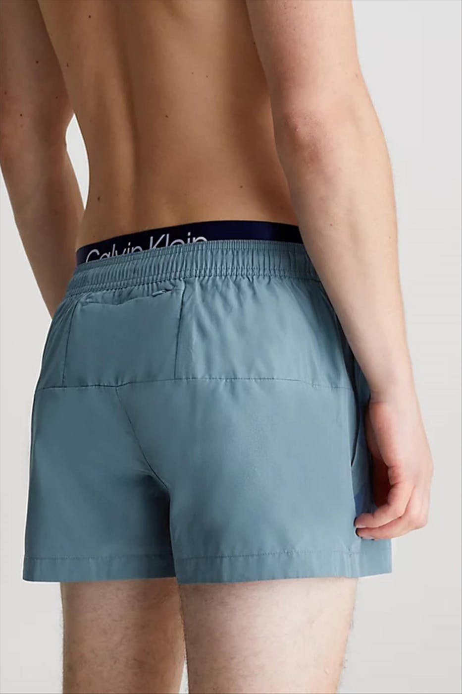 Calvin Klein Underwear - Blauwe Double zwemshort
