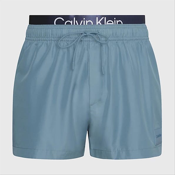 Calvin Klein Underwear - Blauwe Double zwemshort
