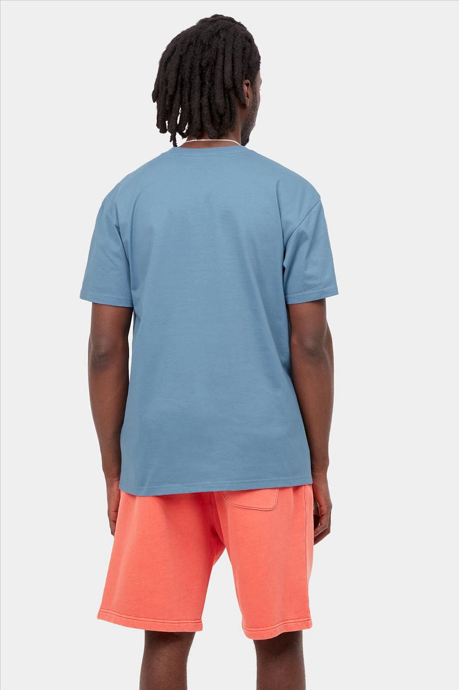 Carhartt WIP - Grijsblauwe Chase T-shirt