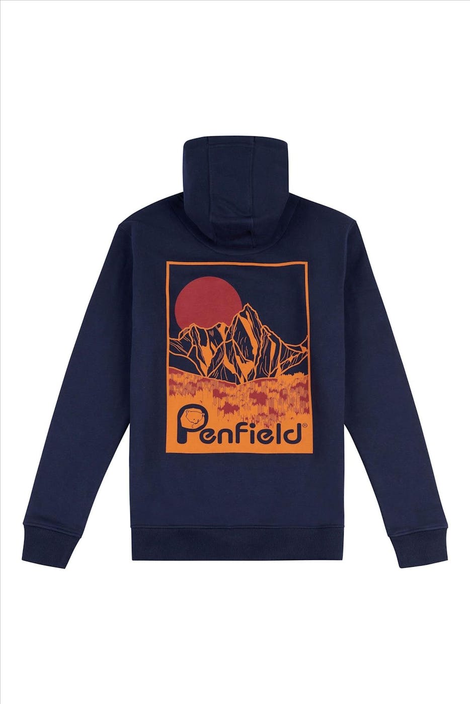 Penfield - Donkerblauwe Mountains hoodie