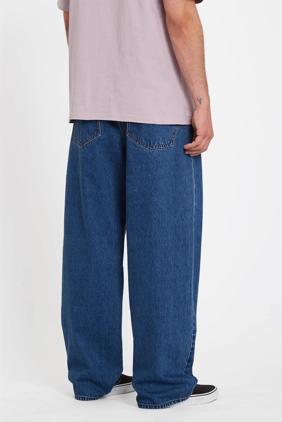 Volcom - Donkerblauwe Billow Loose jeans