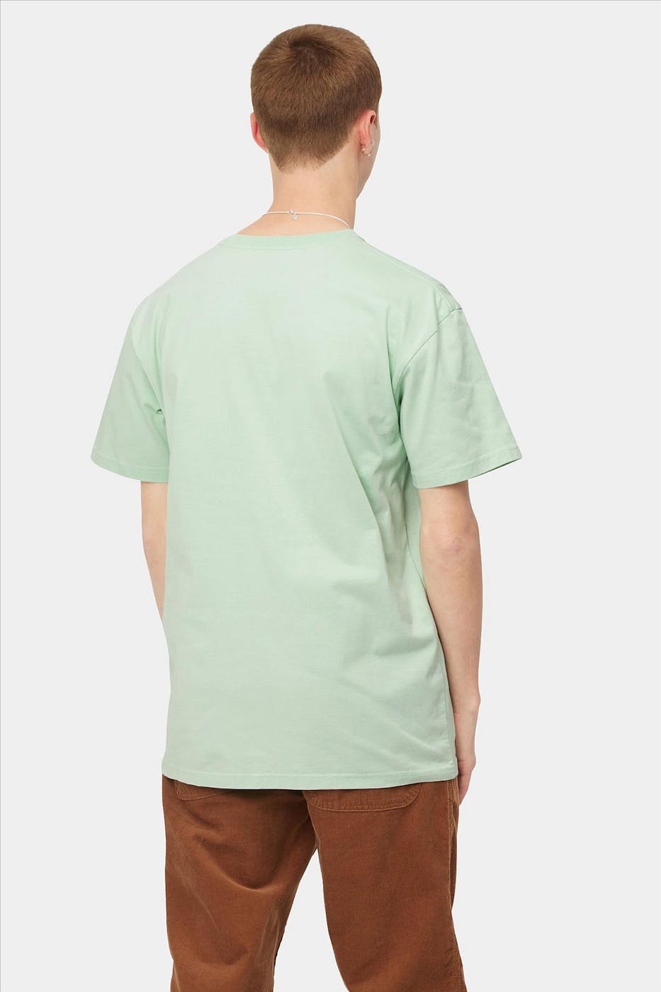 Carhartt WIP - Lichtgroene Chase T-shirt