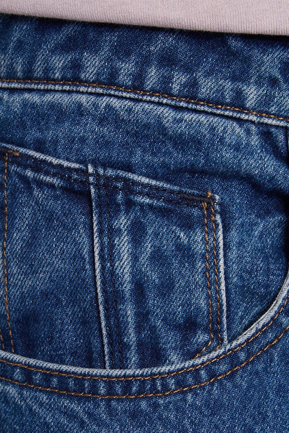 Volcom - Donkerblauwe Billow Loose jeans