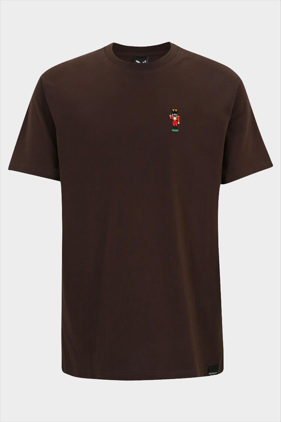 Iriedaily - Donkerbruine Nutcrax T-shirt
