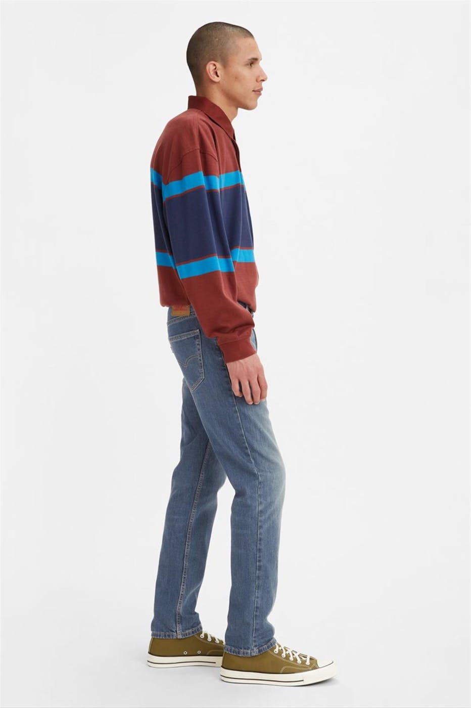 Levi's - Donkerblauwe Flex 511 Slim jeans