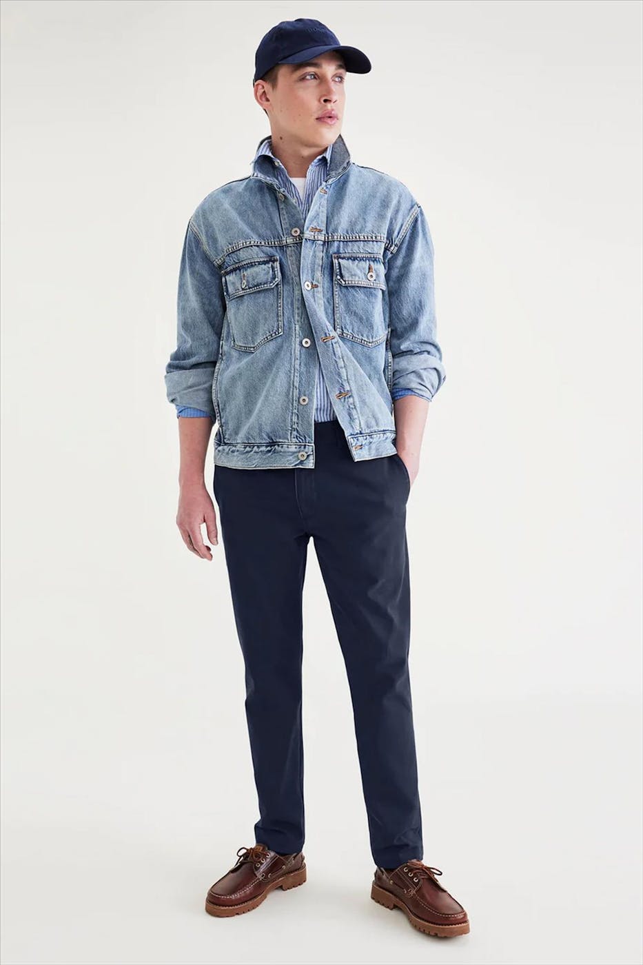 Dockers - Donkerblauwe Smart 360 Flex chino