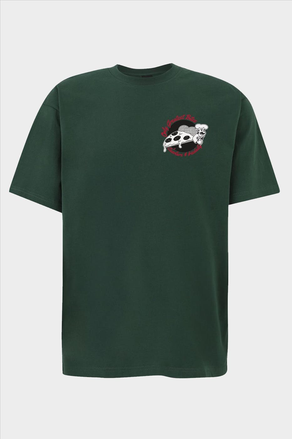Iriedaily - Donkergroene ID x Casolare DJ T-shirt