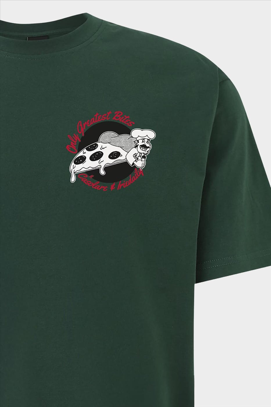 Iriedaily - Donkergroene ID x Casolare DJ T-shirt