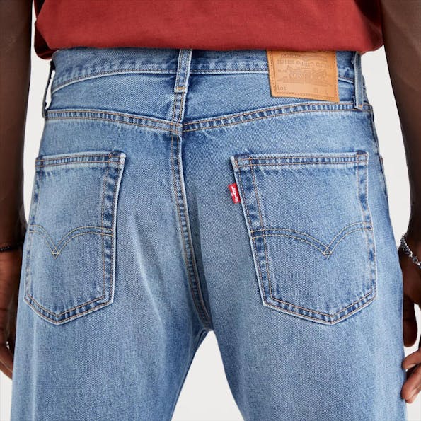 Levi's - Lichtblauwe 501 straight jeans