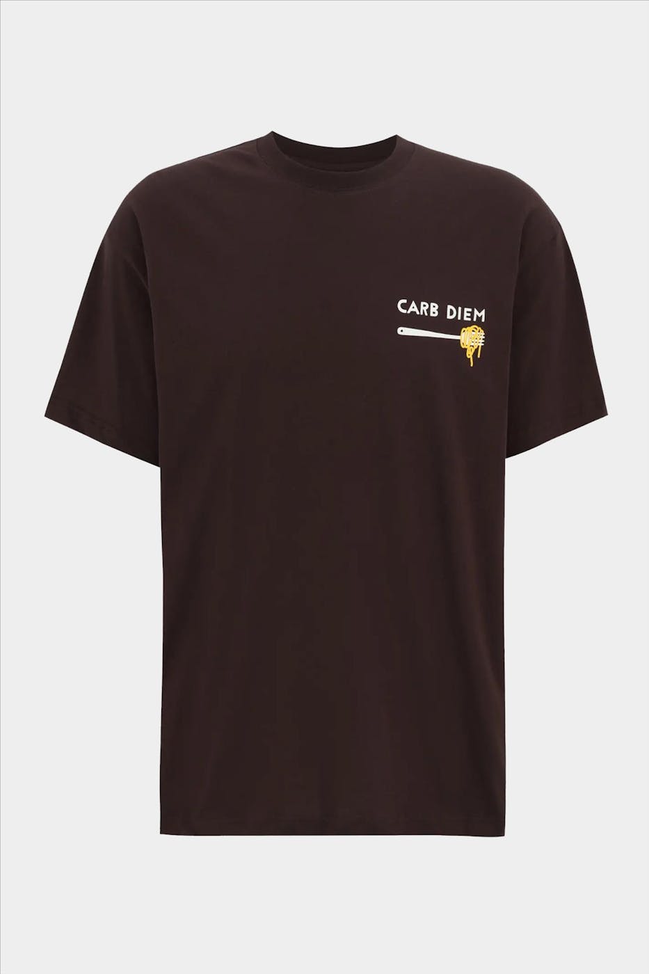 Iriedaily - Bruine Pasta Obsessed T-shirt