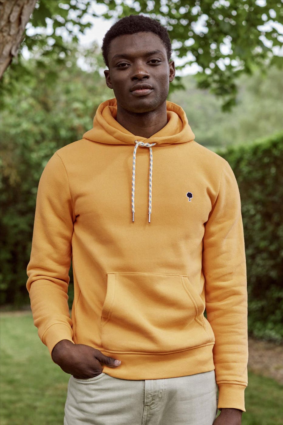 Faguo - Gele Dirac hoodie