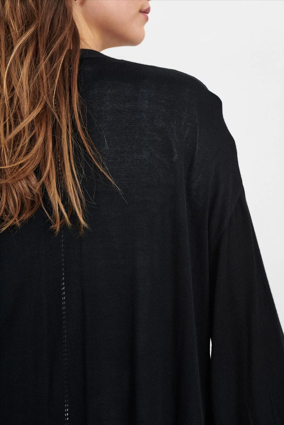 Nümph - Zwarte Nubia Long Cardigan