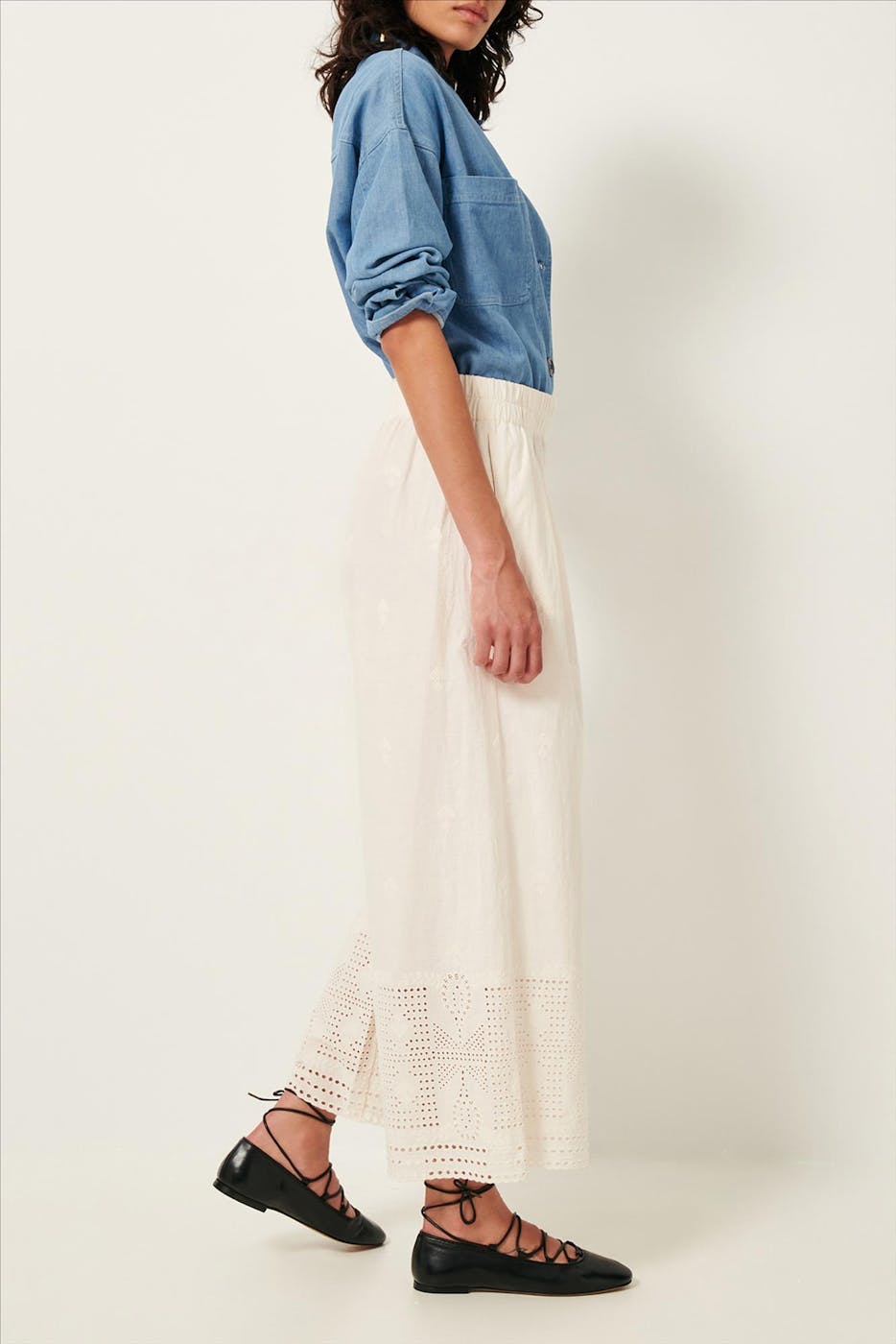 Sessùn - Ecru Isla Brody broek